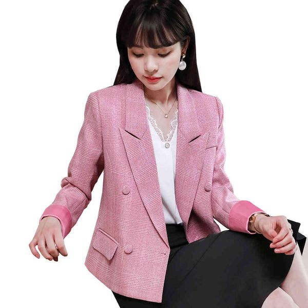 women's suits & blazers new arrival female ladies pink apricot short jacket blazer women spring long sleeve double breasted loose coats, White;black
women's suits & blazers new arrival female ladies pink apricot short jacket blazer women spring long sleeve double breasted loose coats, White;black
