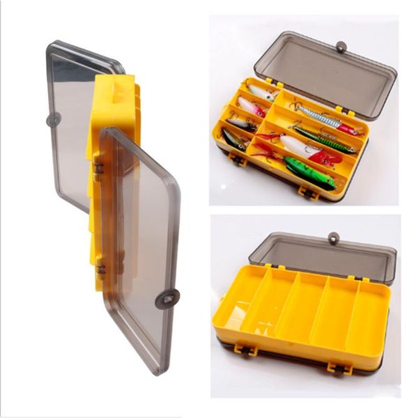 portable outdoor fishing tackle box waterproof double-sided accessories storage containers for bait drop
portable outdoor fishing tackle box waterproof double-sided accessories storage containers for bait drop