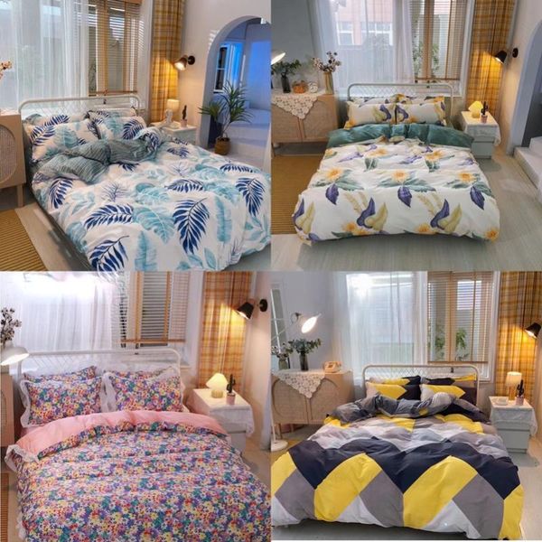 bedding sets flowers children comfort set 100% cotton home textile 200x230 size