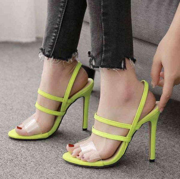 orescent yellow pvc strap sling back high heel sandals black gladiator shoes size 35 to 40
orescent yellow pvc strap sling back high heel sandals black gladiator shoes size 35 to 40
