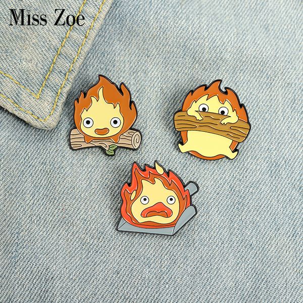 fire demon cassifah enamel pins moving castle custom anime brooch lapel badge bag cartoon jewelry gift for kids friendsdio chan contact, Gray
fire demon cassifah enamel pins moving castle custom anime brooch lapel badge bag cartoon jewelry gift for kids friendsdio chan contact, Gray