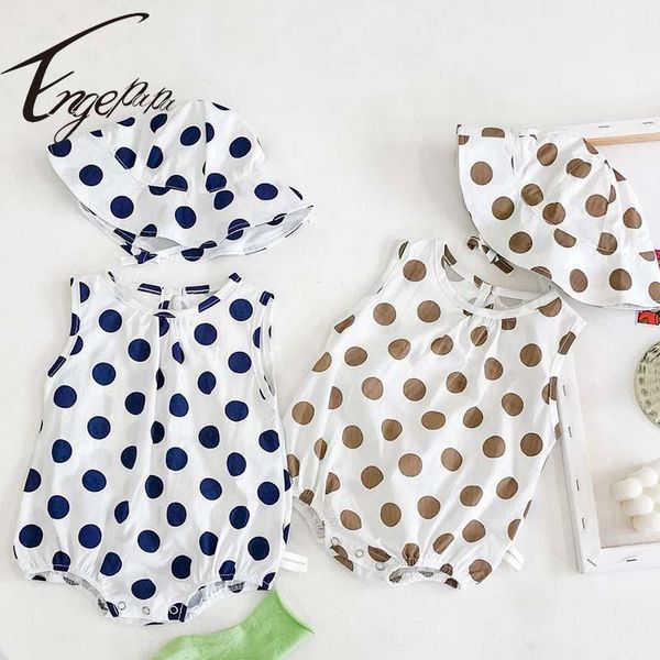 engepapa toddler baby boys girl dot printing cotton sleeveless romper+hat korean style summer born girls jumpsuit jumpsuits, Blue
engepapa toddler baby boys girl dot printing cotton sleeveless romper+hat korean style summer born girls jumpsuit jumpsuits, Blue