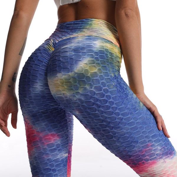 women's leggings tie-dye women pants yoga gym fitness tights sports high waist push up for girls 9 colors, Black
women's leggings tie-dye women pants yoga gym fitness tights sports high waist push up for girls 9 colors, Black