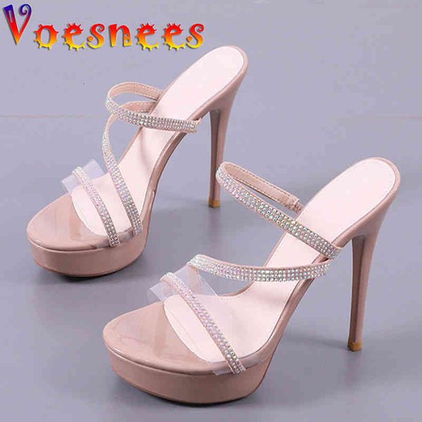 sandals women slipper summer female model t station catwalk diamond transparent shoes 12cm quality high heels waterproof sand, Black
sandals women slipper summer female model t station catwalk diamond transparent shoes 12cm quality high heels waterproof sand, Black