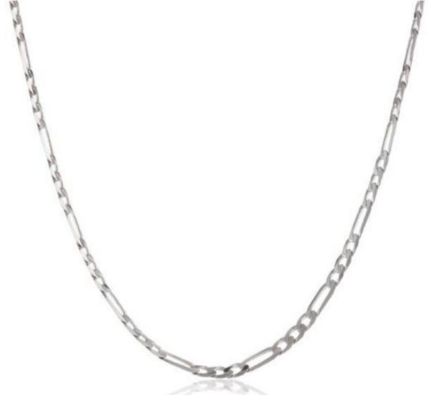 2021 10pcs 925 solid sterling silver chains 2mm women's figaro link necklace 16"-30"
2021 10pcs 925 solid sterling silver chains 2mm women's figaro link necklace 16"-30"