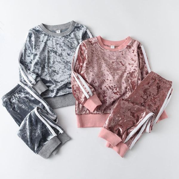 clothing sets kids clothes boy girl outfits spring autumn baby gold velvet long sleeve +pants children girls set, White
clothing sets kids clothes boy girl outfits spring autumn baby gold velvet long sleeve +pants children girls set, White