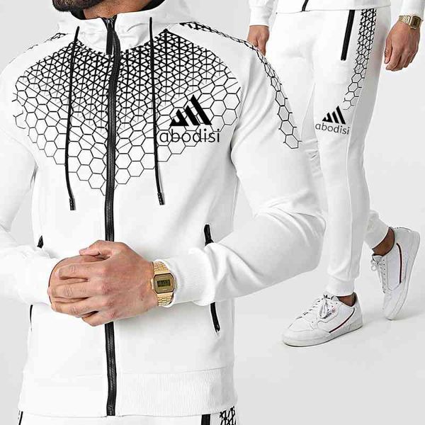 men's autumn and winter must-have trendy fashion casual sports zipper hoodie sweater suit, Gray
men's autumn and winter must-have trendy fashion casual sports zipper hoodie sweater suit, Gray