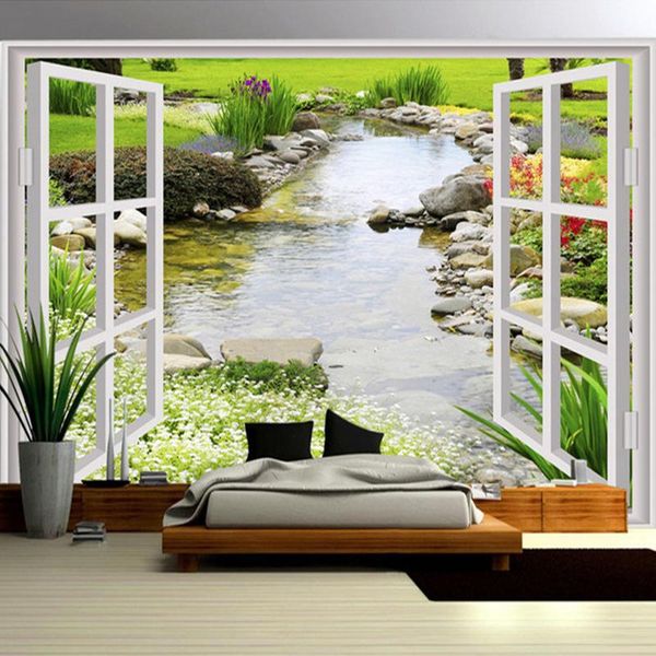 wallpapers custom wall mural wallpaper modern simple 3d window garden small river flower grass fresco living room bedroom po paper
wallpapers custom wall mural wallpaper modern simple 3d window garden small river flower grass fresco living room bedroom po paper