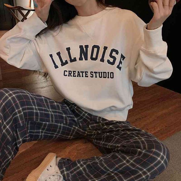 falling shoulder letter printed sweatshirt korean long sleeve casual round o-neck top, Black
falling shoulder letter printed sweatshirt korean long sleeve casual round o-neck top, Black