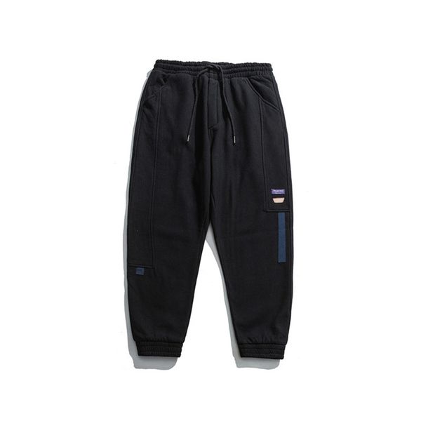 men's pants the 19 th winter japanese trend solid color tie feet casual tide brand ins loose sports guard men. full, Black
men's pants the 19 th winter japanese trend solid color tie feet casual tide brand ins loose sports guard men. full, Black