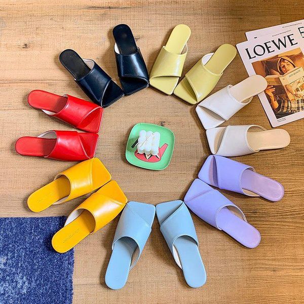 candy colors square toe sandals flat women shoes 2021 slippers beach slides summer female, Black
candy colors square toe sandals flat women shoes 2021 slippers beach slides summer female, Black