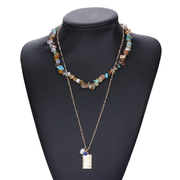 chains bohemian colorful beads choker necklace for women multlayers gravel pearl pendant fashion trendy summer ocean beach jewelry, Silver
chains bohemian colorful beads choker necklace for women multlayers gravel pearl pendant fashion trendy summer ocean beach jewelry, Silver