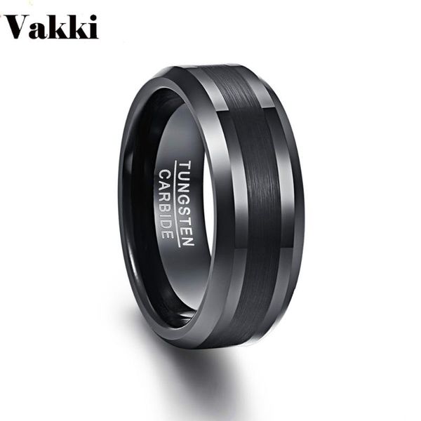 wedding rings vakki arrival black men 100% tungsten carbide bands anillos para hombres pierscienie 8mm width, Slivery;golden
wedding rings vakki arrival black men 100% tungsten carbide bands anillos para hombres pierscienie 8mm width, Slivery;golden