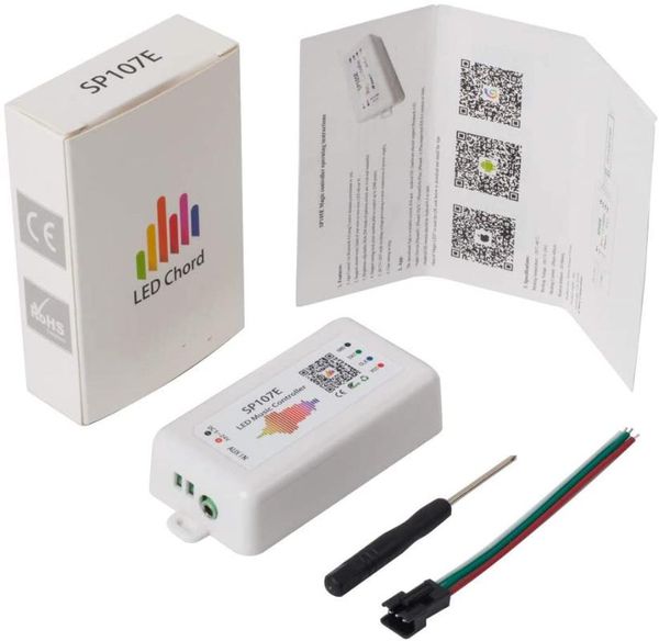controllers sp107e bluetooth-compatible led music controller full color pixel ic by smart phone app for ws2812b sk6812 strip
controllers sp107e bluetooth-compatible led music controller full color pixel ic by smart phone app for ws2812b sk6812 strip