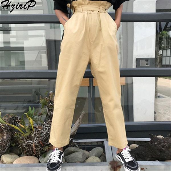 women's pants & capris hzirip 2021 korean version cargo high-waist women office lady fashion casual loose leisure and harajuku style, Black;white
women's pants & capris hzirip 2021 korean version cargo high-waist women office lady fashion casual loose leisure and harajuku style, Black;white