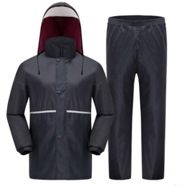 raincoats thickening oxford raincoat split hiking suit reflective navy color wear-resistant overalls
raincoats thickening oxford raincoat split hiking suit reflective navy color wear-resistant overalls