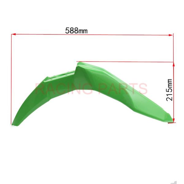 parts racing green motorcycle off front mudguard for crf 50f 70f 100f 80f xr50 crf250 crf450 plastic plate
parts racing green motorcycle off front mudguard for crf 50f 70f 100f 80f xr50 crf250 crf450 plastic plate