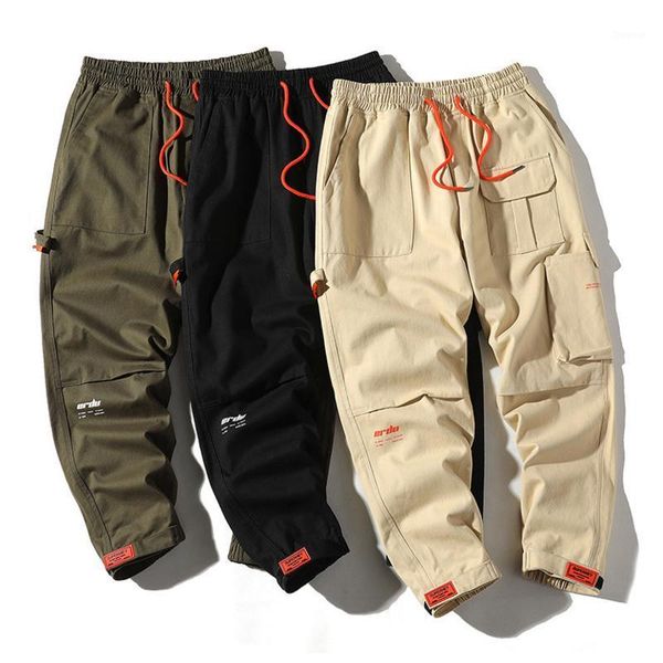 men's pants men autumn baggy pockets cargo cotton harem loose fit sweatpants spring streetwear casual hip hop trousers plus size, Black
men's pants men autumn baggy pockets cargo cotton harem loose fit sweatpants spring streetwear casual hip hop trousers plus size, Black