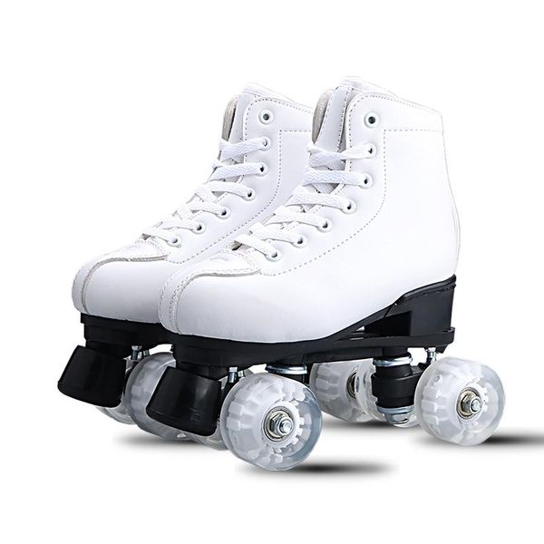 inline & roller skates women men double line two skate shoes patines with white pu 4 wheels patins size8
inline & roller skates women men double line two skate shoes patines with white pu 4 wheels patins size8
