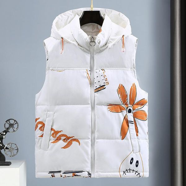 men's vests men winter vest 2021 cotton thicken warm cotton-padded hooded pockets sleeveless coat plus size 4xl 5xl, Black;white
men's vests men winter vest 2021 cotton thicken warm cotton-padded hooded pockets sleeveless coat plus size 4xl 5xl, Black;white