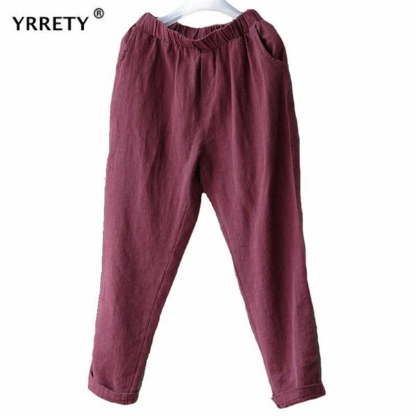 spring & autumn linen harem pants vintage women solid loose trousers female work 4 colors 5xl black women's capris, Black;white
spring & autumn linen harem pants vintage women solid loose trousers female work 4 colors 5xl black women's capris, Black;white