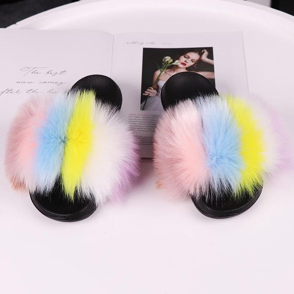 women furry slippers ladies shoes plush hair fluffy sandals women's fur winter warm tx210, Black
women furry slippers ladies shoes plush hair fluffy sandals women's fur winter warm tx210, Black