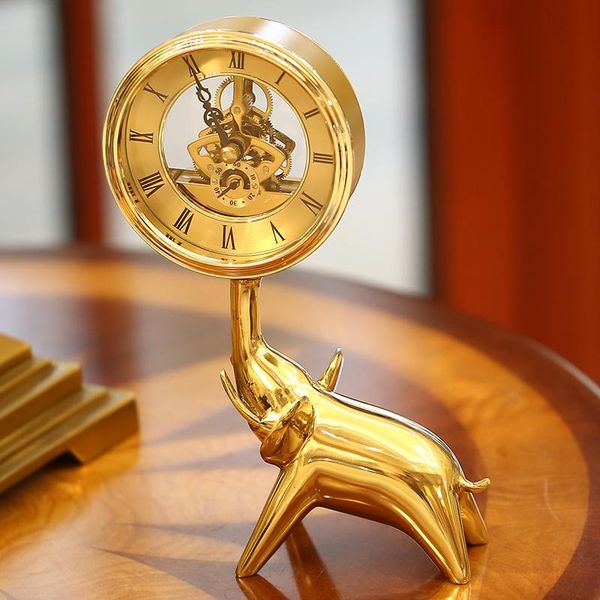 desk & table clocks luxury gold clock creative elephant mute watch mechanical gear roman numerals modern relogio mesa home ac50tc
desk & table clocks luxury gold clock creative elephant mute watch mechanical gear roman numerals modern relogio mesa home ac50tc