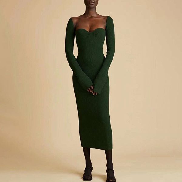 casual dresses women bodycon sweater autumn spring square collar knitted stretch midi i8xx, Black;gray
casual dresses women bodycon sweater autumn spring square collar knitted stretch midi i8xx, Black;gray