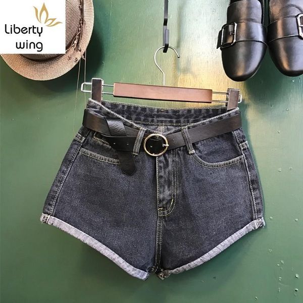 women's jeans summer super short women high waist casual streetwear denim pants korean female slim fit beach shorts trousers, Blue
women's jeans summer super short women high waist casual streetwear denim pants korean female slim fit beach shorts trousers, Blue