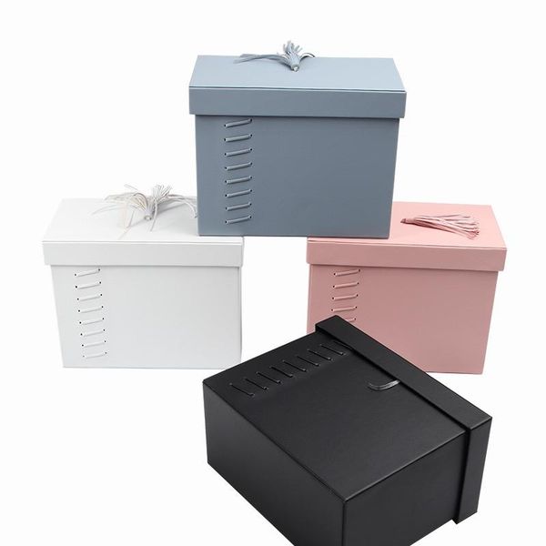 gift wrap 1pcs luxury pu high grade korean pure color round flower bucket florist packaging box party favors packing bags dec
gift wrap 1pcs luxury pu high grade korean pure color round flower bucket florist packaging box party favors packing bags dec