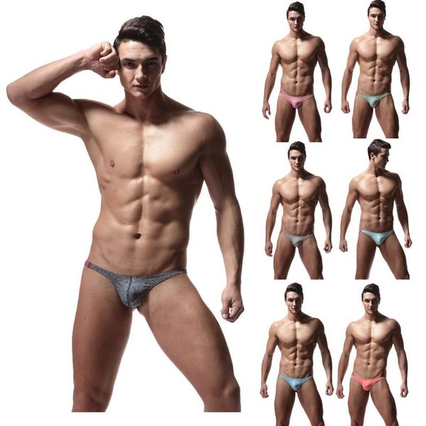 men's breathable panties underwear solid color medium and low waist thong masculina u convex#s underpants, Black;white
men's breathable panties underwear solid color medium and low waist thong masculina u convex#s underpants, Black;white