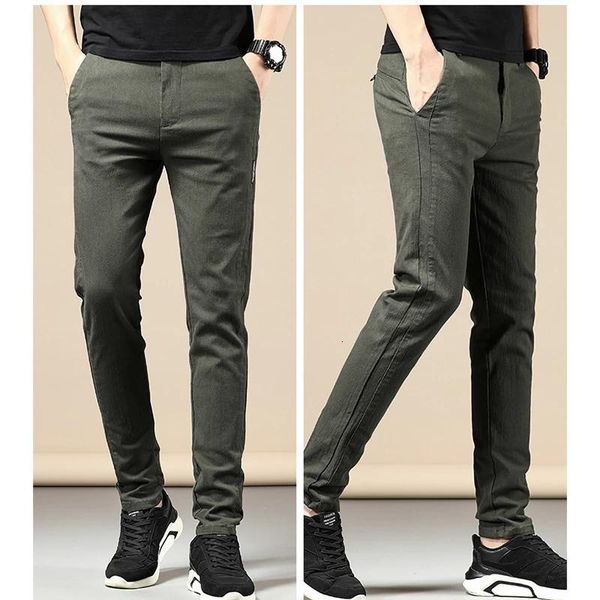 Men's Pants 5-color Casual Slim Fashion Classic Style Elasticity Trousers Male Brand Gray Green Clothing WRPO, Black
Men's Pants 5-color Casual Slim Fashion Classic Style Elasticity Trousers Male Brand Gray Green Clothing WRPO, Black