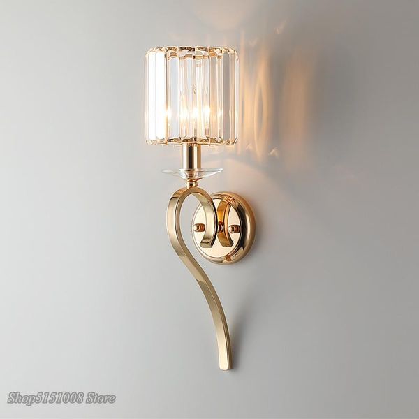 wall lamp nordic metal crystal light luxury minimalist corridor aisle decor personality creative bedroom bedside
wall lamp nordic metal crystal light luxury minimalist corridor aisle decor personality creative bedroom bedside