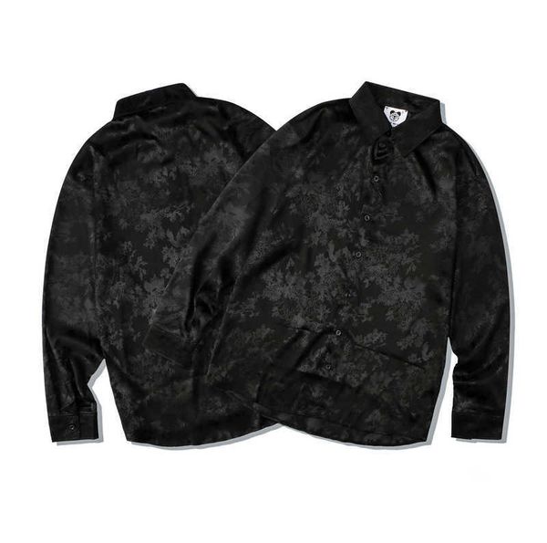 youth men's cardigan lapel couple loose daily jacquard embroidery polyter long sleeve shirt men, White;black
youth men's cardigan lapel couple loose daily jacquard embroidery polyter long sleeve shirt men, White;black