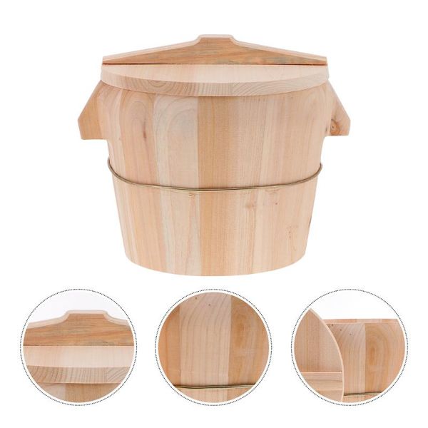 storage bottles & jars 1set creative steamed rice bucket wooden durable cooker kitchen gadget
storage bottles & jars 1set creative steamed rice bucket wooden durable cooker kitchen gadget