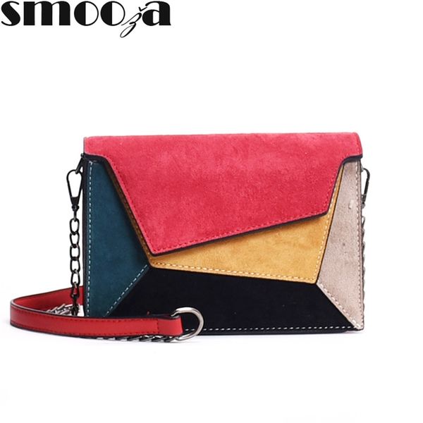 smooza retro matte patchwork crossbody bags for women messenger bags chain strap shoulder bag lady small flap criss-cross bag 211026
smooza retro matte patchwork crossbody bags for women messenger bags chain strap shoulder bag lady small flap criss-cross bag 211026
