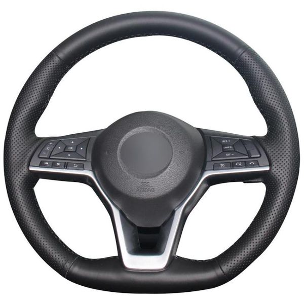 steering wheel covers diy personalized super soft black synthetic leather car cover for x-trail 2021
steering wheel covers diy personalized super soft black synthetic leather car cover for x-trail 2021