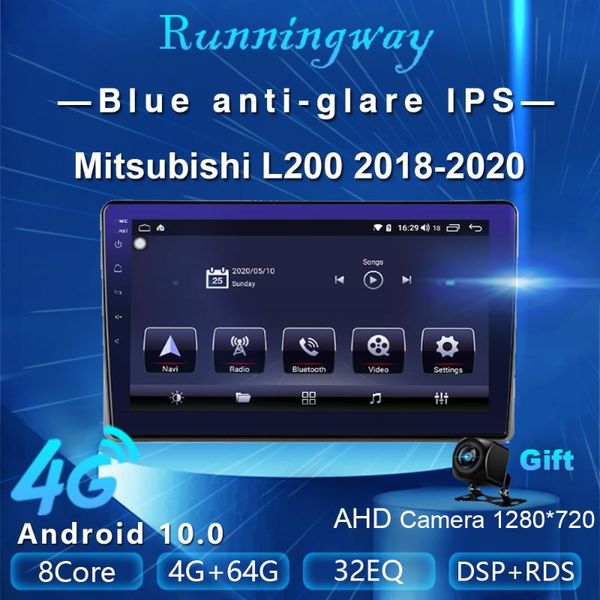 player runningway android 10.0 car dvd for mitsubishi l200 5 2021 - 4g+64g radio multimedia video navigation gps
player runningway android 10.0 car dvd for mitsubishi l200 5 2021 - 4g+64g radio multimedia video navigation gps