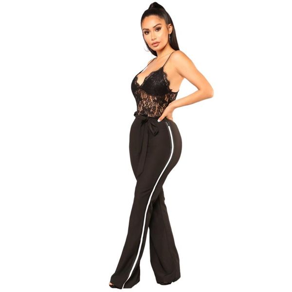 gym clothing okayoasis women spaghetti strap wide leg elegant lace jumpsuit backless bodycon autumn rompers overalls, White;black
gym clothing okayoasis women spaghetti strap wide leg elegant lace jumpsuit backless bodycon autumn rompers overalls, White;black