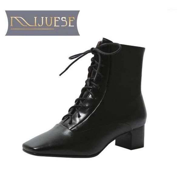 boots mljuese 2021 women ankle cow leather zipper winter short plush square toe high heels female size 39, Black
boots mljuese 2021 women ankle cow leather zipper winter short plush square toe high heels female size 39, Black
