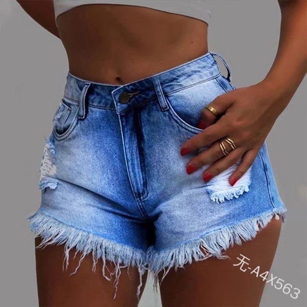 women's jeans women ripped jean shorts summer fashion plus size washed mid waist, Blue
women's jeans women ripped jean shorts summer fashion plus size washed mid waist, Blue