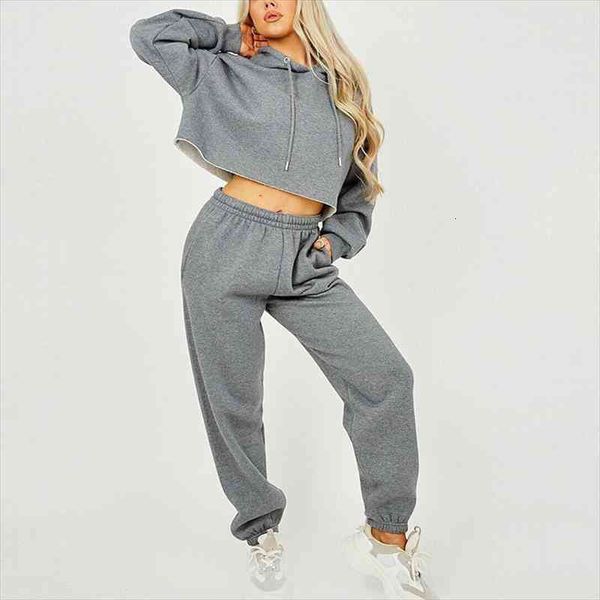 tracksuit cropped hoodies jogger set womens pants solid hooded high waist suit female autumn casual lady sportswear sets, White
tracksuit cropped hoodies jogger set womens pants solid hooded high waist suit female autumn casual lady sportswear sets, White