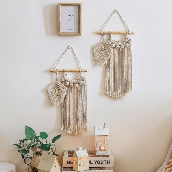 tapestries nordic hand-woven tapestry boho leaf tassel wall hanging bedroom pendant wedding living room decorations creative gifts
tapestries nordic hand-woven tapestry boho leaf tassel wall hanging bedroom pendant wedding living room decorations creative gifts