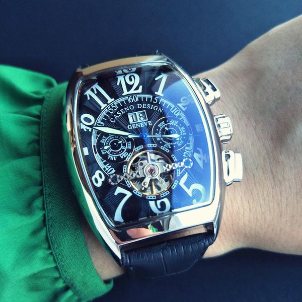 wristwatches men tourbillon automatic mechanical watches waterproof square dial business male wristwatch relogio automatico masculino, Slivery;brown
wristwatches men tourbillon automatic mechanical watches waterproof square dial business male wristwatch relogio automatico masculino, Slivery;brown