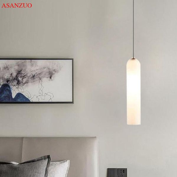 pendant lamps nordic bedroom lights blue white amber glass tube lamp modern restaurant suspension hanging light decor
pendant lamps nordic bedroom lights blue white amber glass tube lamp modern restaurant suspension hanging light decor