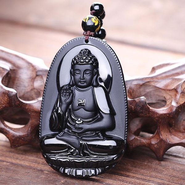 amitabha black obsidian carved buddha lucky amulet pendant necklace for women men pendants jewelry drop necklaces, Silver
amitabha black obsidian carved buddha lucky amulet pendant necklace for women men pendants jewelry drop necklaces, Silver