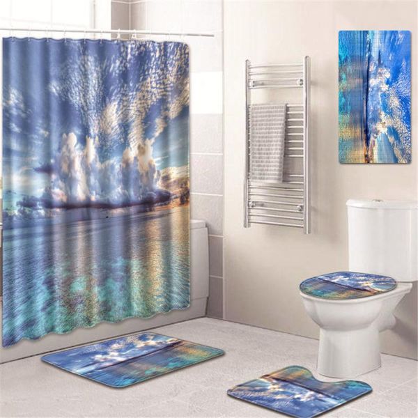 bath mats seaside landscape image shower curtain bathroom mat toilet cover non-slip household pad five-piece carpet customization
bath mats seaside landscape image shower curtain bathroom mat toilet cover non-slip household pad five-piece carpet customization