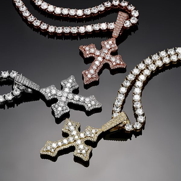 men women fashion hip hop jewelry necklace gold silver colors cz cross pendant necklace with tennis rope chain necklace nice gift
men women fashion hip hop jewelry necklace gold silver colors cz cross pendant necklace with tennis rope chain necklace nice gift