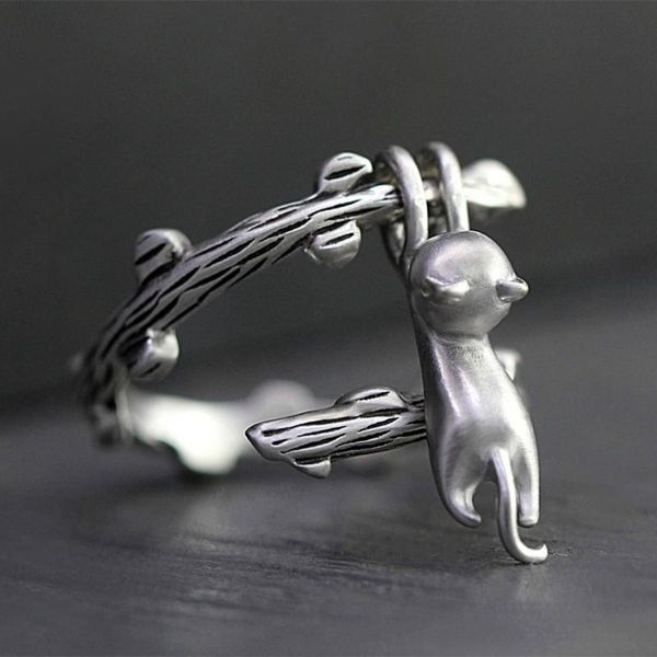 wedding rings 2021 cute female small cat ring boho fashion silver color open engagement vintage for women jewelry gifts, Slivery;golden
wedding rings 2021 cute female small cat ring boho fashion silver color open engagement vintage for women jewelry gifts, Slivery;golden