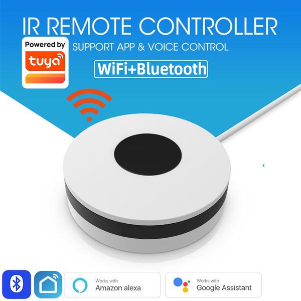 smart home control tuya ir remote hub wifi+433+bluetooth for alexa google air conditioner tv wireless infrared universal controller
smart home control tuya ir remote hub wifi+433+bluetooth for alexa google air conditioner tv wireless infrared universal controller